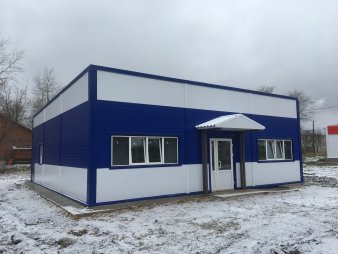 Магазин из сэндвич-панелей