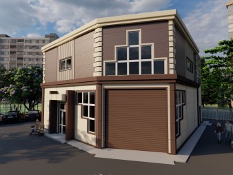 Склад-ангар из сэндвич-панелей